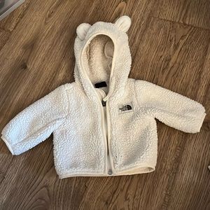 0-3 months Infant North Face zip up